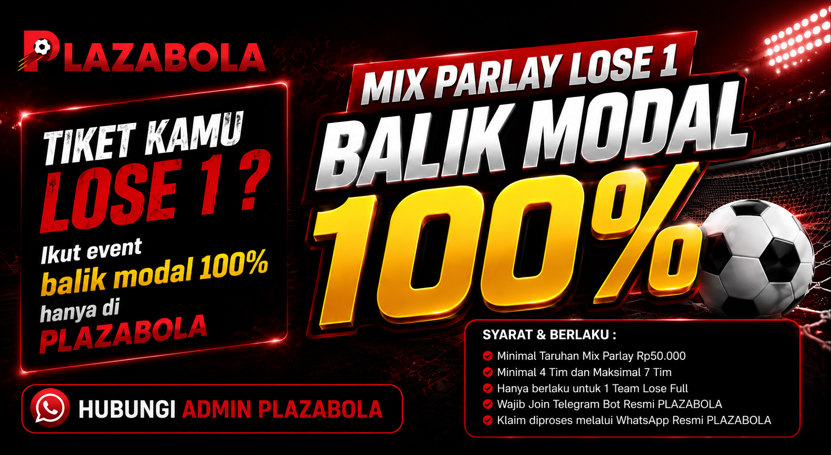 Banner Event PLAZABOLA